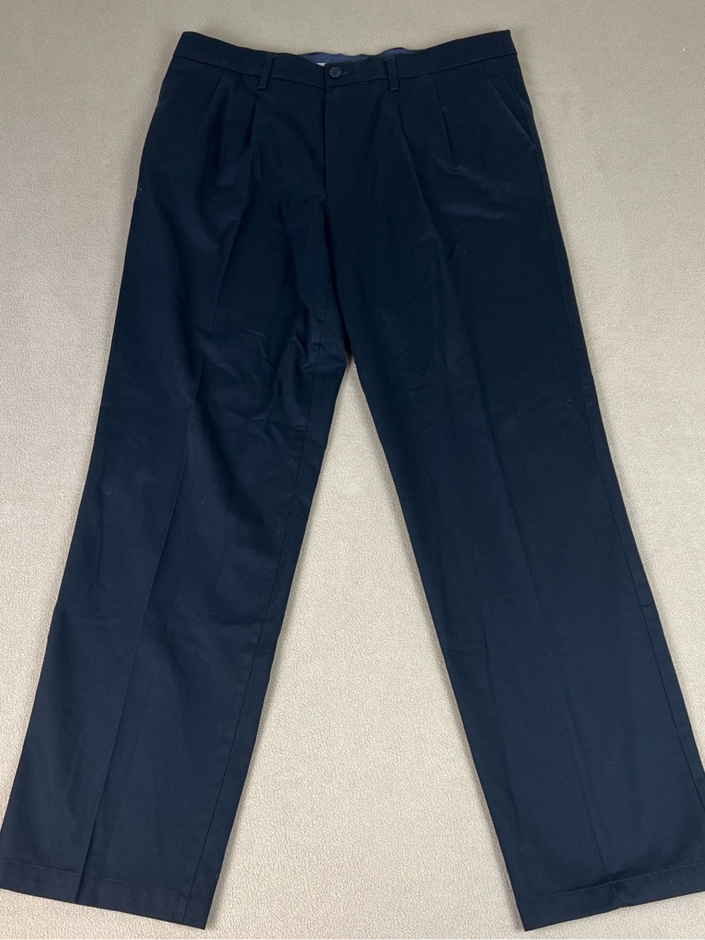 Dockers Classic Fit Flex Comfort Dress Black Pants. Cotton. Mens' Sz 38x34
